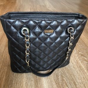 Brown Quilted Leather Kate Spade Bag